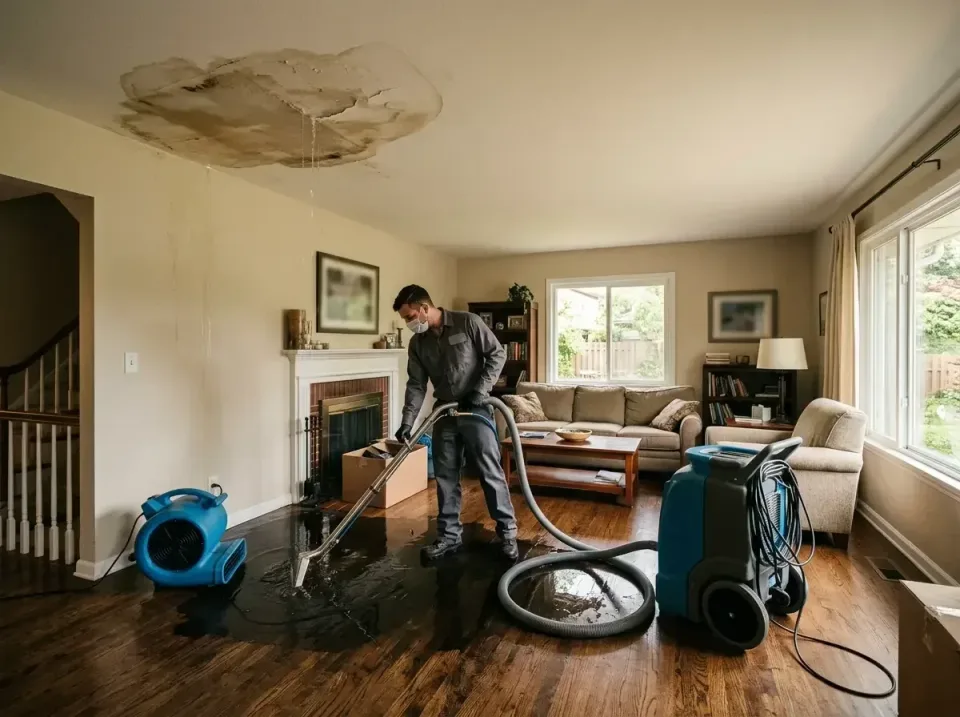 attic-pipe-burst-ceiling-drip-008 — frequently asked questions, Water Damage Restoration & Carpet Care in Long Beach, MS